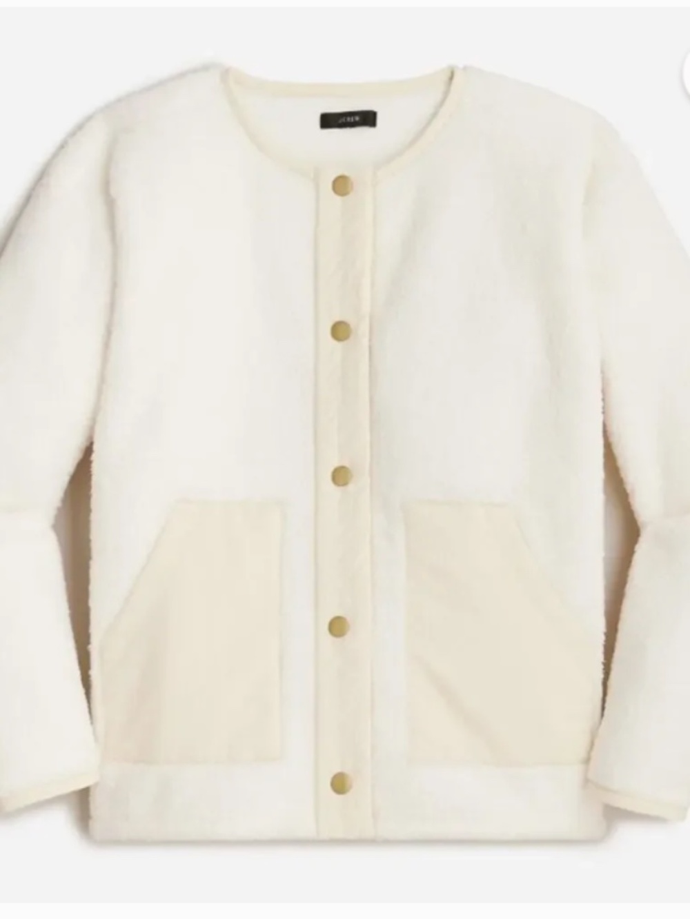 J Crew Teddy Sherpa Lady Jacket